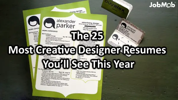 Creative designer resume
