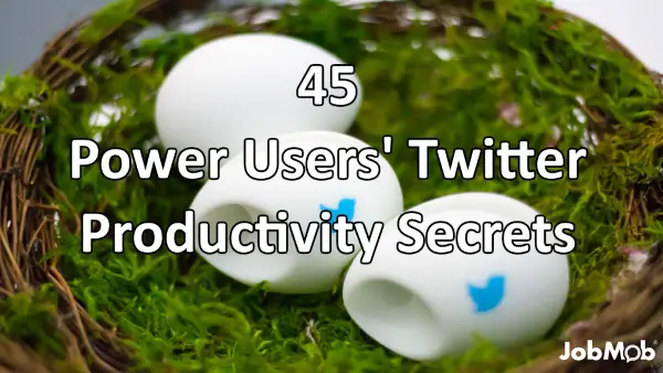 45 Power Users’ Twitter Productivity Secrets