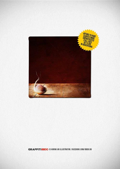 graffiti bbdo garlic recruitment marketing