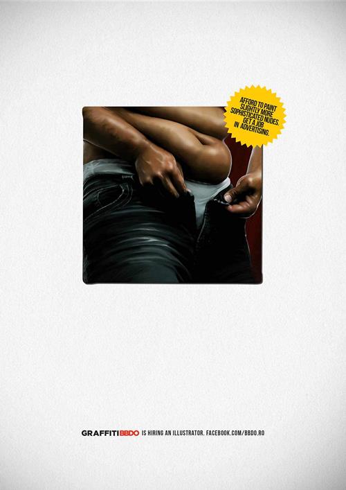 graffiti bbdo nude recruitment marketing