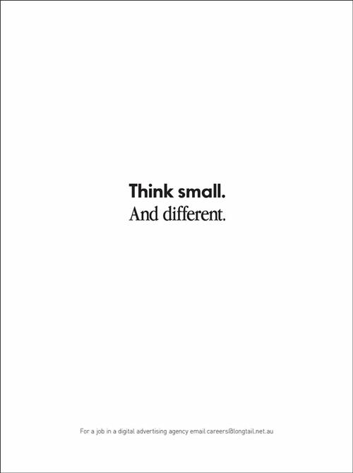 longtail communications think small recruitment marketing