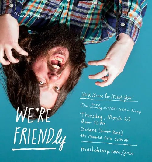 mailchimp-Were_Friendly_Recruiting_Ad