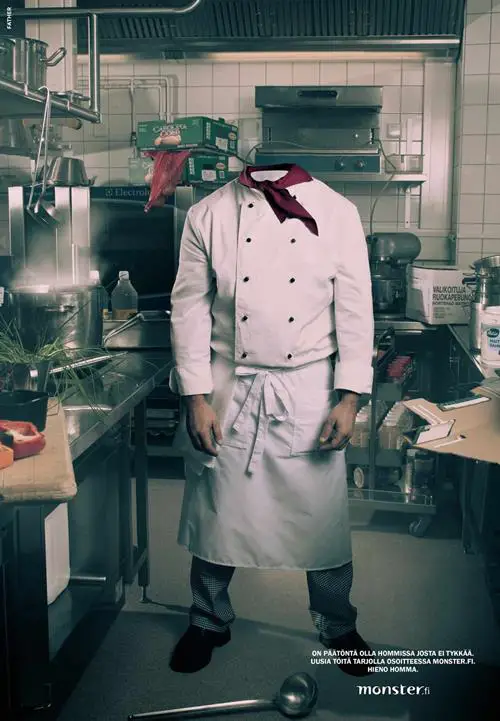 monster.fi kitchen recruitment marketing