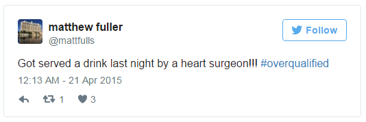 reasons overqualified job seekers are rejected tweet 3