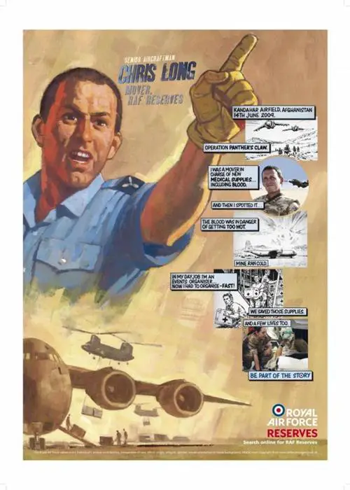 royal air force career mover recruitment marketing