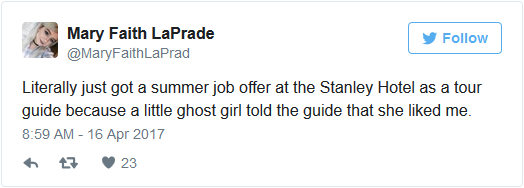 summer job offer tweet