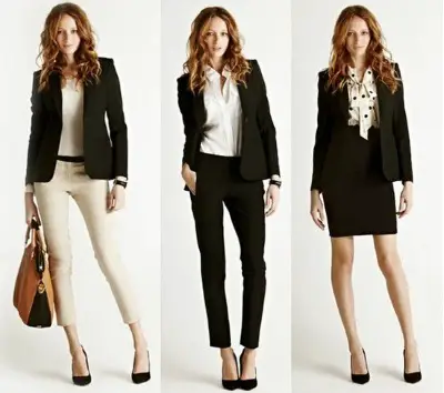 womens interview style