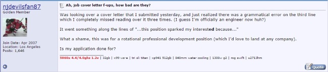 typo error cover letter