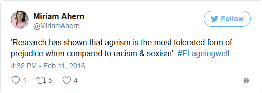 miriam ahern ageism most tolerated prejudice tweet
