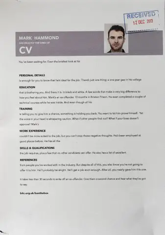 mark's resume recruitment marketing
