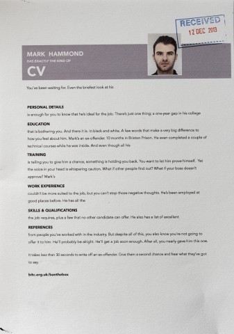 mark's resume recruitment marketing