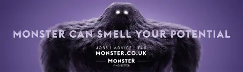 monster can smell your potential recruitment marketing
