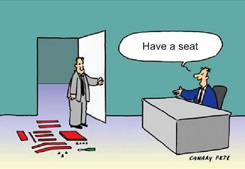 Funny Ikea Job Interview Cartoon