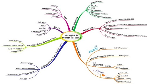maneesh dutt cv mindmap