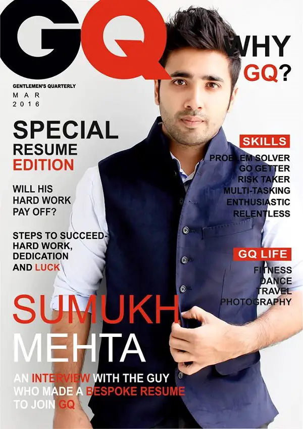 Sumukh Mehta resume