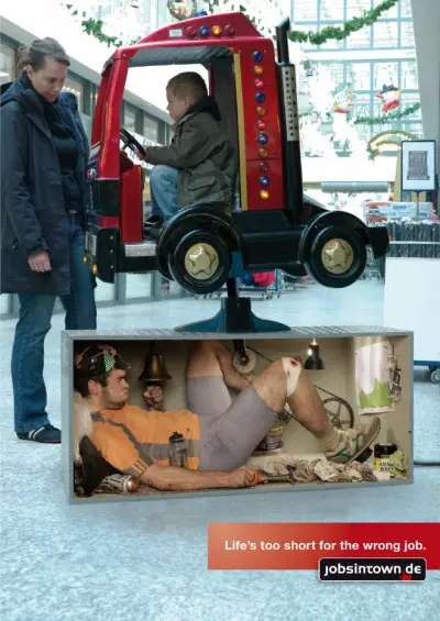 truck creative job ad