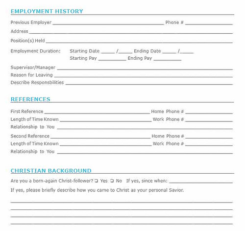 Job Application In Kansas