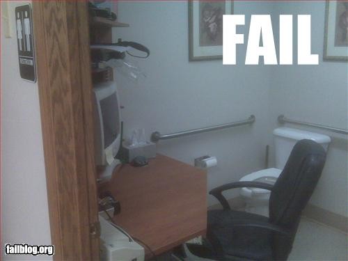 Work Space Fail