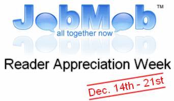 JobMob Reader Appreciation Week 2009