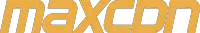 MaxCDN Orange logo