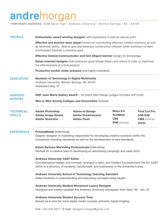 What Program Should I Use To Create A Resume