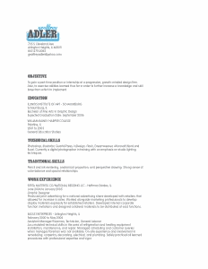 Geoffrey Adler beautiful resume