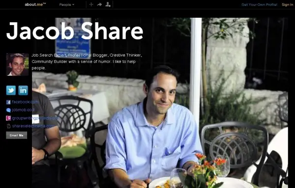 jacobshare on about.me