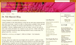 Dr. Nili Marcia's Blog