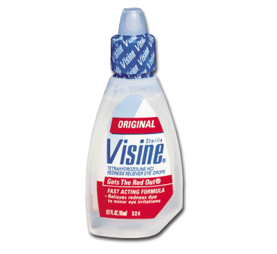 vial of visine