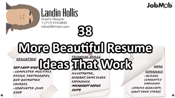 Read more about the article 38 More Beautiful Resume Ideas That Work