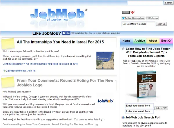 Read more about the article Ask The Readers: How Should JobMob Evolve?