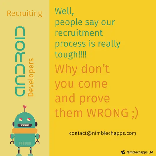 nimblechapps android developer talent recruitment marketing