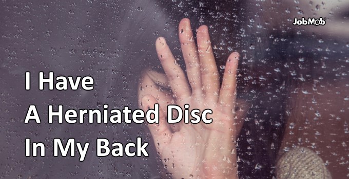 Read more about the article 😬 I Have A Herniated Disc In My Back