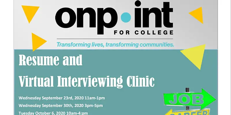 Virtual Resume and Cover Letter clinic