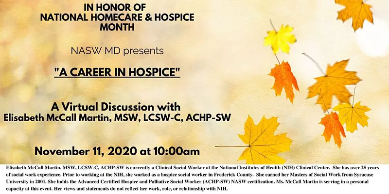 A CAREER IN HOSPICE