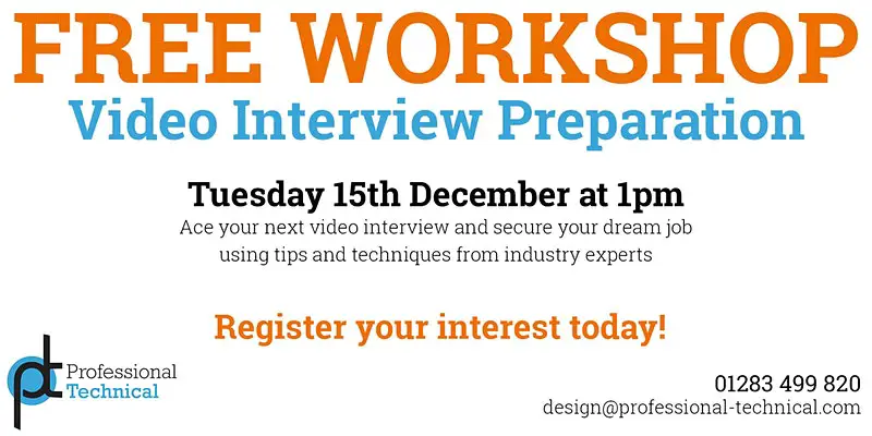 Free Workshop: How to ace your next Video Interview