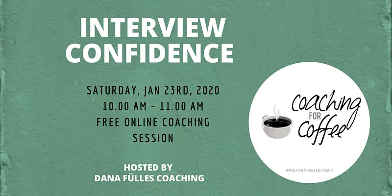 Interview Confidence - Online Group Coaching
