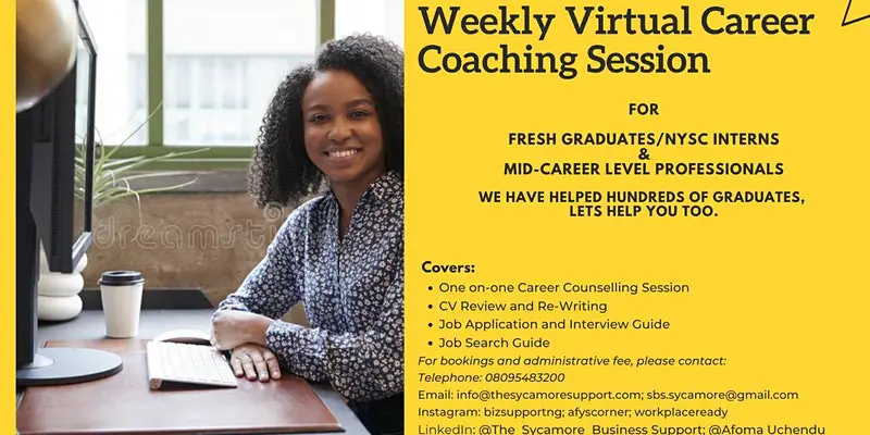 Virtual Career Coaching Session