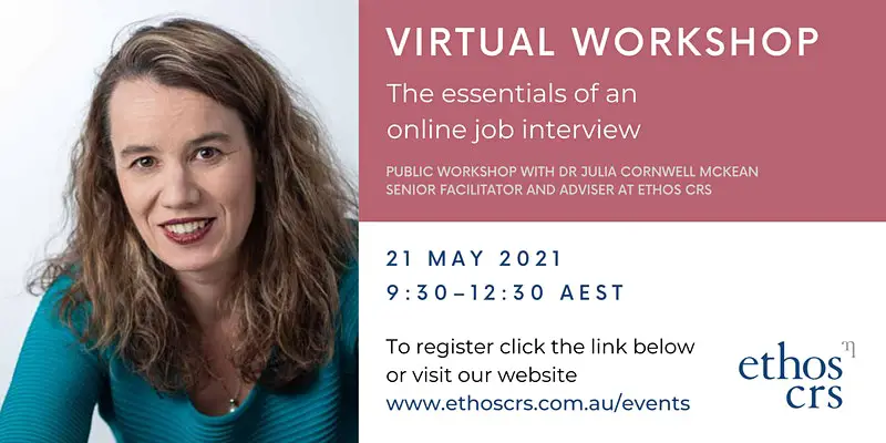 The essentials of an online job interview – May