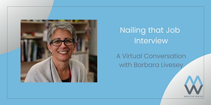 Mentor Walks Virtual Conversation Series
