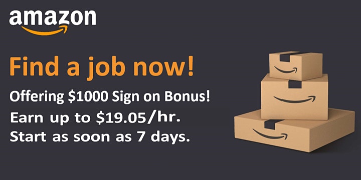 Amazon Job Hiring Virtual Information Session