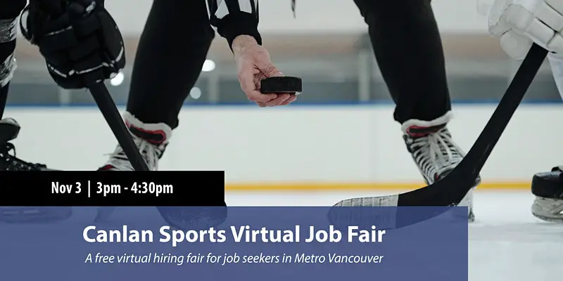 Canlan Sports Virtual Job Fair