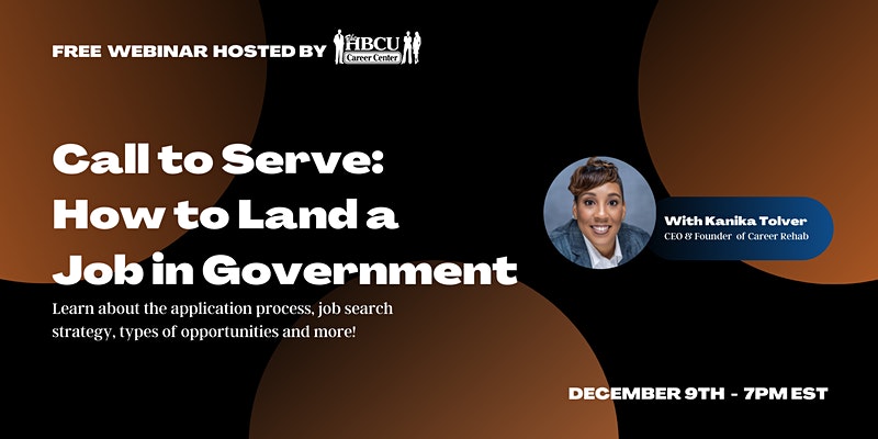 Call to Serve: How to Land a Job in Government