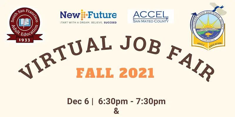 Fall 2021 SSF Adult Education Virtual Job Fair