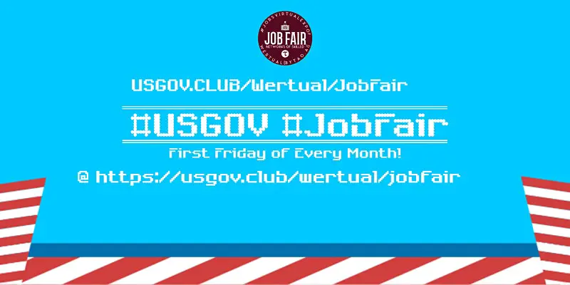 Monthly #USGov Virtual JobExpo / Career Fair #Online