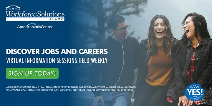 YES! Program (Youth 16-24): TEXAS ONLY Discover Jobs & Careers Info Session