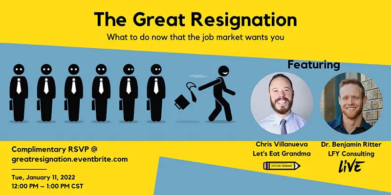 The Great Resignation: What to do now that the job market wants you?