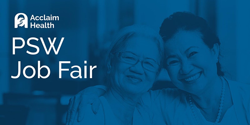 Virtual Job Fair for PSWs