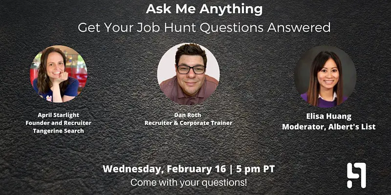 Ask Me Anything: Get Your Job Hunt Questions Answers