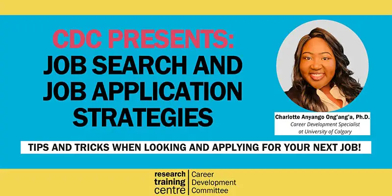CDC: Job Search and Job Application Strategies